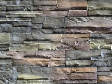 Rough thin coking rock for driveway edging