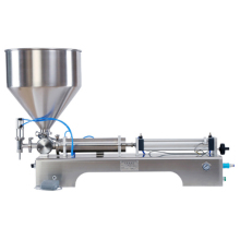 Horizontal Paste Filling Machine for Shampoos, Cosmetics, and Sauces