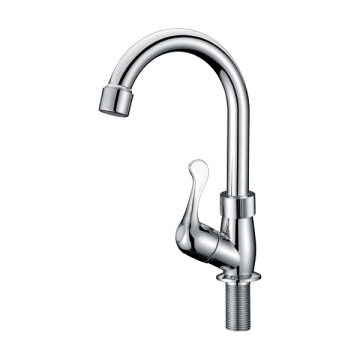 Zinc One Hole Chrome Water Tap Faucet Kitchen