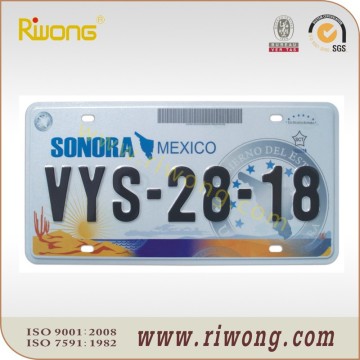 license number plate,car plate,reflective film number plate