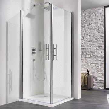 Square Acrylic Shower Tray with Foam Layer and 40mm Height