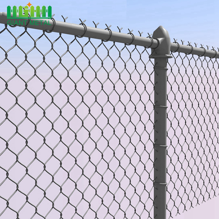 Diamond lattice fence topper