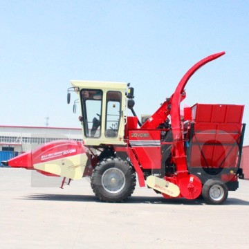 Peeled corn silage combine harvester for sale