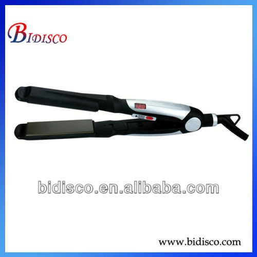 professional ionic hair straightener iron flat iron with titanium plate