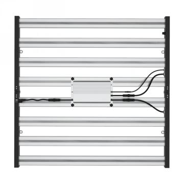 Las barras LED plegables de Phlizon 640W crezcan luz