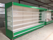 Glass door beverage display refrigerator chiller showcase