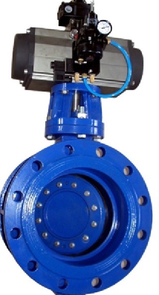 Flange End Double Eccentric Butterfly Valve