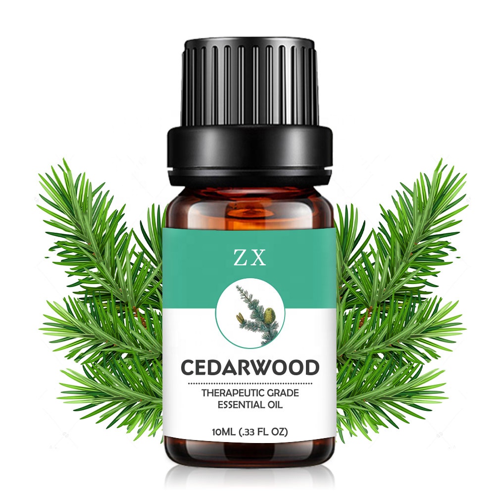 100% safi ya asili ya Cedarwood mafuta muhimu