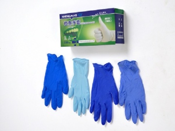 Disposable Medical Polyethylene Examination Gloves