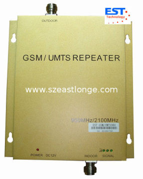 Est-gsm/umts Dual Band Mobile Phone Signal Repeater/amplifier/booster