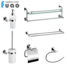 FUAO Fashion High Quality 4pcs kids ceramic polyresin bathroom accessories set