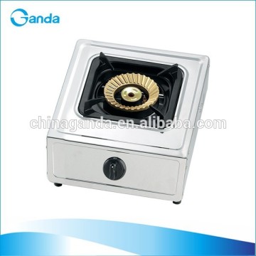 Stainless Steel Panel Single Burner Gas Cooktop/ Table Gas stove/ Gas Cooking Hobs/ Kitchen Gas cooktop