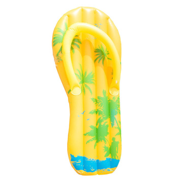 OEM inflatable flip flop floating Inflatable air mattress