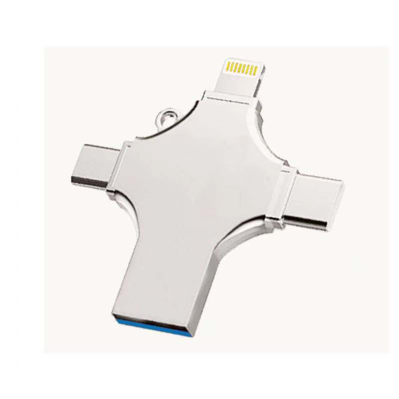 4 in 1 Memory Sticks Cross-shaped U Disk