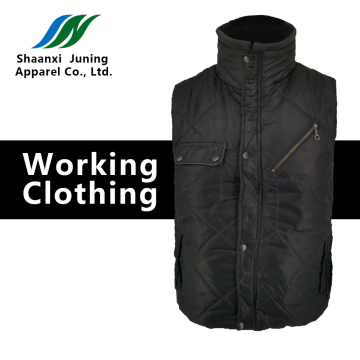 Winter Cotton Short Vest for Man