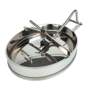 Stainless Steel Elliptical Pressure Manhole YAC-B