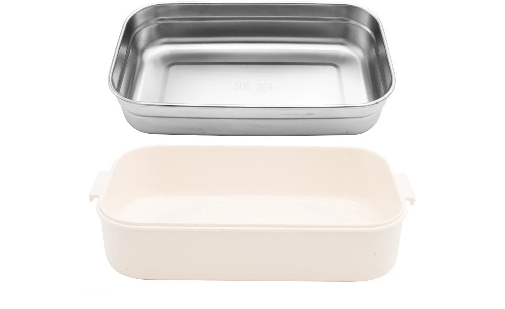 Double Stainless Steel Lunch Box