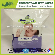 240pcs soft baby wipes, soft breathable wipes for baby