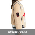 Plush Baseball Jacket Wholesale On Sale