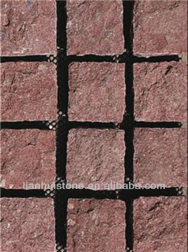 cheap red stone cubes