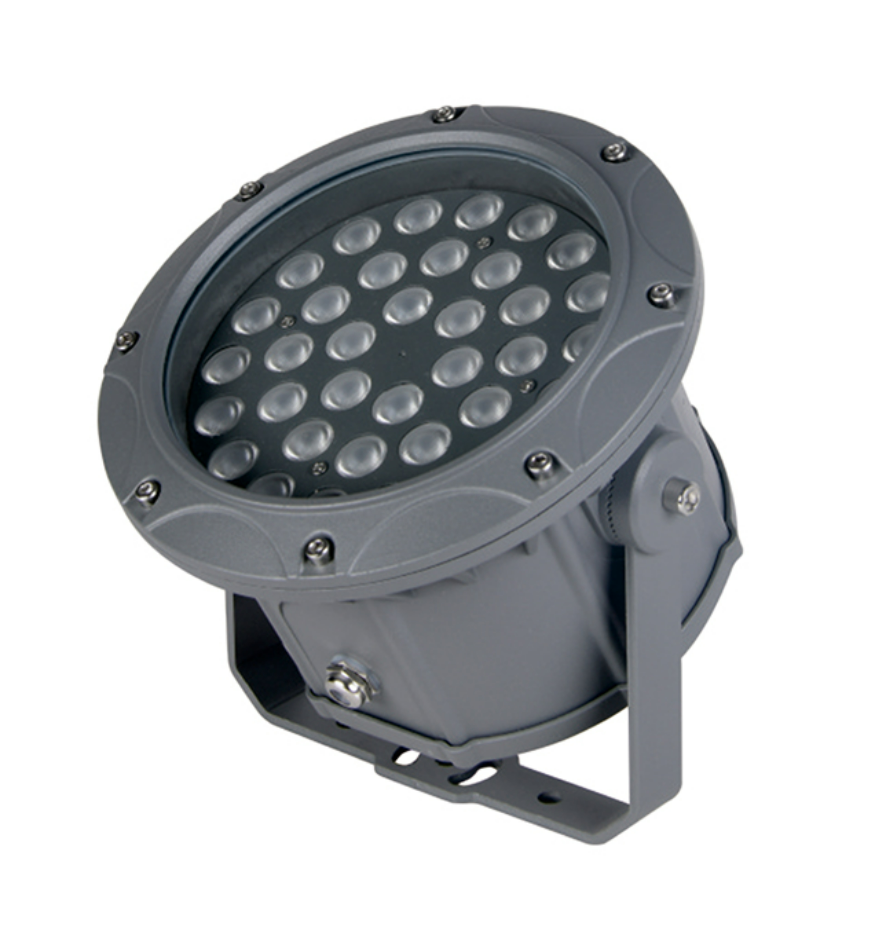 LED flood light for building wall