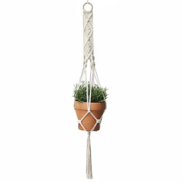 macrame plant holder diy