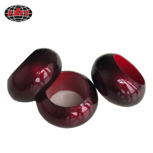 Red Plastic Napkin Ring
