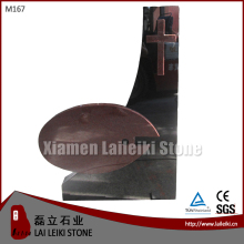 Unique Indian Red And India Black Tombstone Poland Style