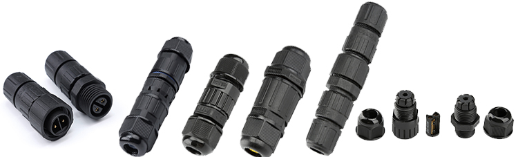 1In 2 Out Outdoor Lighting Cable Joint IP68 Waterproof Connector