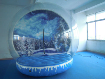 Inflatable snow ball in winter Christmas decoration snow ball christmas ball