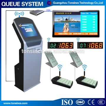 Hight quality OEM multi -language hospital service queue ticketing system
