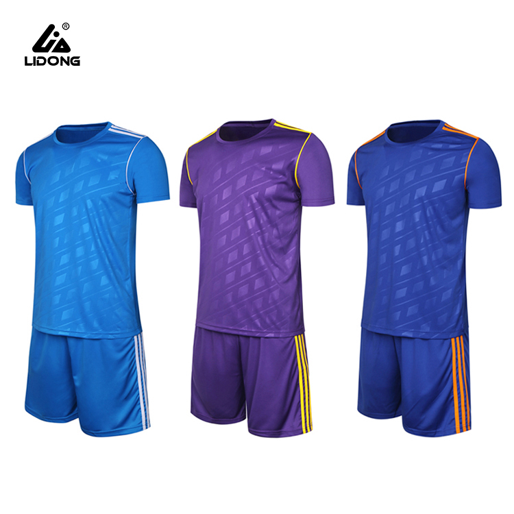 Voetbalteam Jersey Quick Dry Men voetbaluniform