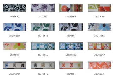 Hot sale tile wallpaper borders