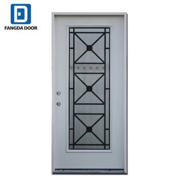 Fangda safety door design with grill