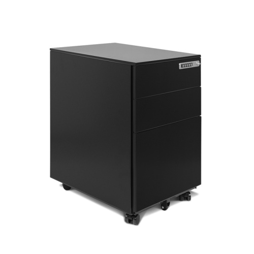 Under Desk Rolling File Cabinet System