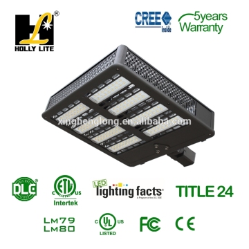 DLC UL cUL listed parking lot lighting, led shoebox light,led area light,300W led shoebox