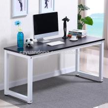 Metal tube MDF desktop home and office computer table