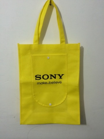 Custom Imprinted Mini Non Woven Folding Bags