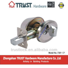 TRUST ANSI Grade 3 Single Deadbolt Lock with CP Finish