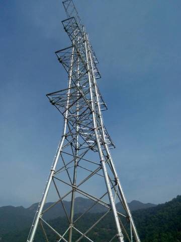 Galvanized Steel Tubular Tower