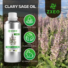 Clary Sage Essential Oil for Aromatherapy, Skincare, Hair Care & Mood Balance – Steam Distilled, 100% Pure, Wholesale