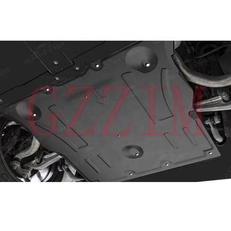 Aluminum Alloy Front Skid Plate Engine Guard Protector Cover Undershield Bumper Skid Plate For Tesla Model 3 2017-2019