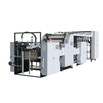 Automatic cardboard laminating machine/cardboard sheet to sheet laminator