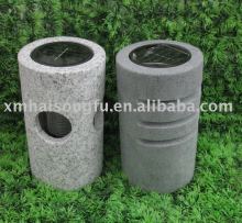 sun energy stone lamp,solar garden law light,outdoor stone lantern