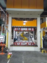 Automobile interior composite material hydraulic press