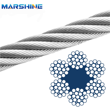 High Quality 6X19 Galvanized Bright Steel Wire Rope