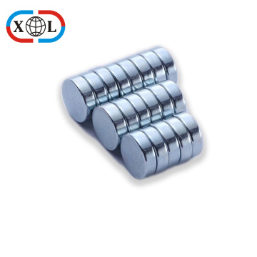 Super strong round magnet with Zinc Coating