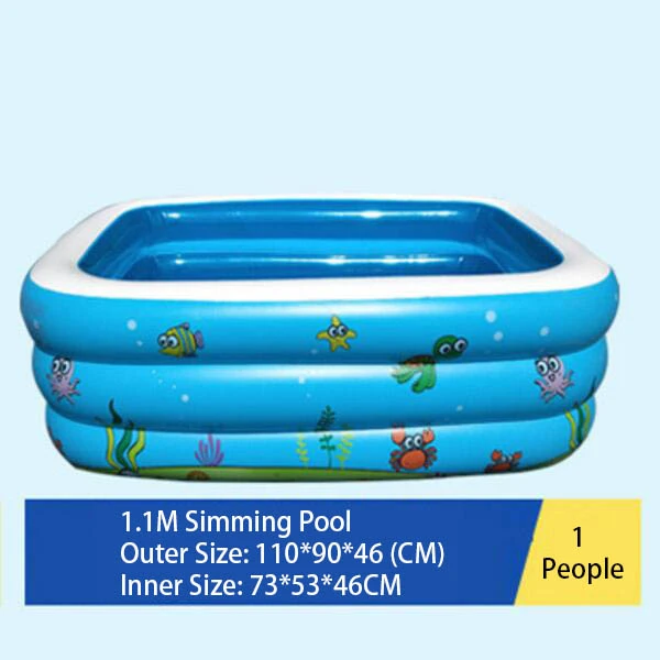 Summer Hot Sales Inflatable Swimming Pool with Bubble Bottom