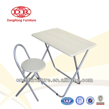 folding student table and chair