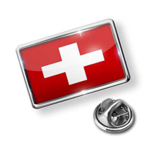 Switzerland Flag Metal Lapel Pins Perfect For Patriot